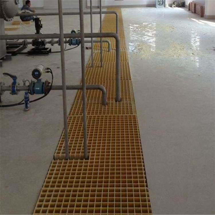 38*38*30mm FRP شبکه برای راهرو یا پلت فرم سفارشی رنگ و اندازه